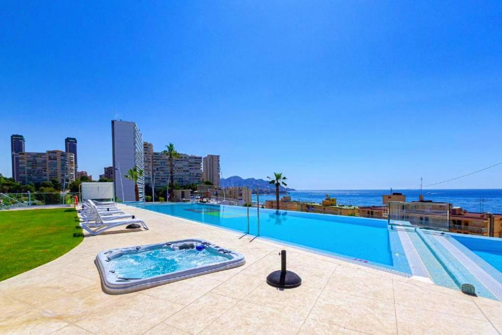 Sunset Cliffs Beach Benidorm Dış mekan fotoğraf